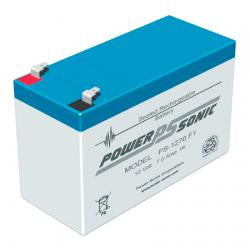 Powersonic 12v 7ah alarm battery