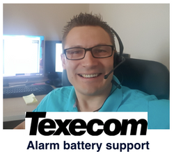 Texecom alarm battery replacement
