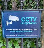 Small CCTV Warning sign (A4 size)