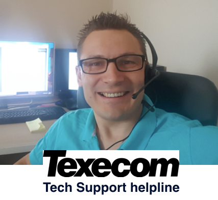 40min Telephone Texecom Support - help fixing Veritas or Premier alarm problems