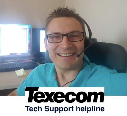 20min Telephone Texecom Support - help fixing Veritas or Premier alarm problems